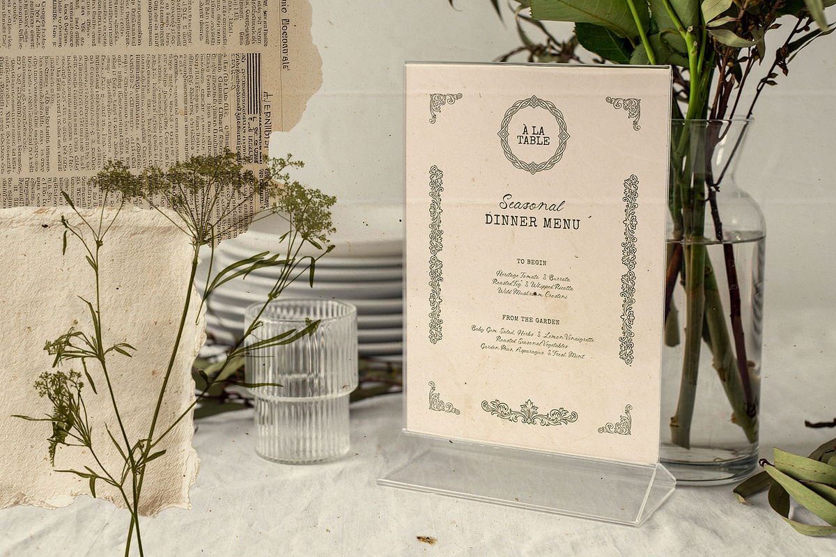 Dark Academia Frame & Ornament Kit, an Object Graphic by KetteCreate (Photo 21 of 21)