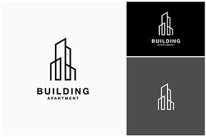 Building Apartment Architecture Logo, a Branding & Logo Template by ika trisiana