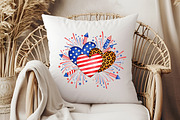 USA Hearts Design with Fireworks PNG, an Illustration by Libby Wishes (Thumbnail 4 of 6)