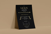 Violin Lessons Flyer, a Flyer Template by FaraHelal (Thumbnail 3 of 3)