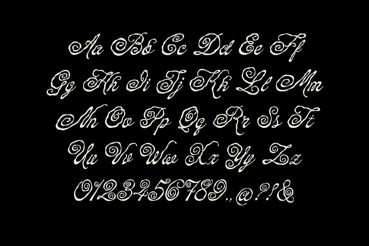 ED Fable Whisper - Whimsical Script, a Handwritten Font by Emyself Design (Photo 4 of 10)