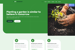 ET Garden Onepage WordPress Theme