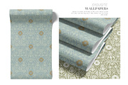 Papier Fleur, Vector Luxury Print!, a Wallpaper Graphic by Pink Linen (Thumbnail 6 of 13)