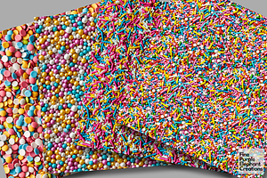 Sprinkles Rainbow Candy Confetti