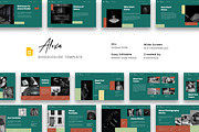Alexa–Business Google Slide Template, a Presentation Template by kreatifreya (Thumbnail 1 of 5)