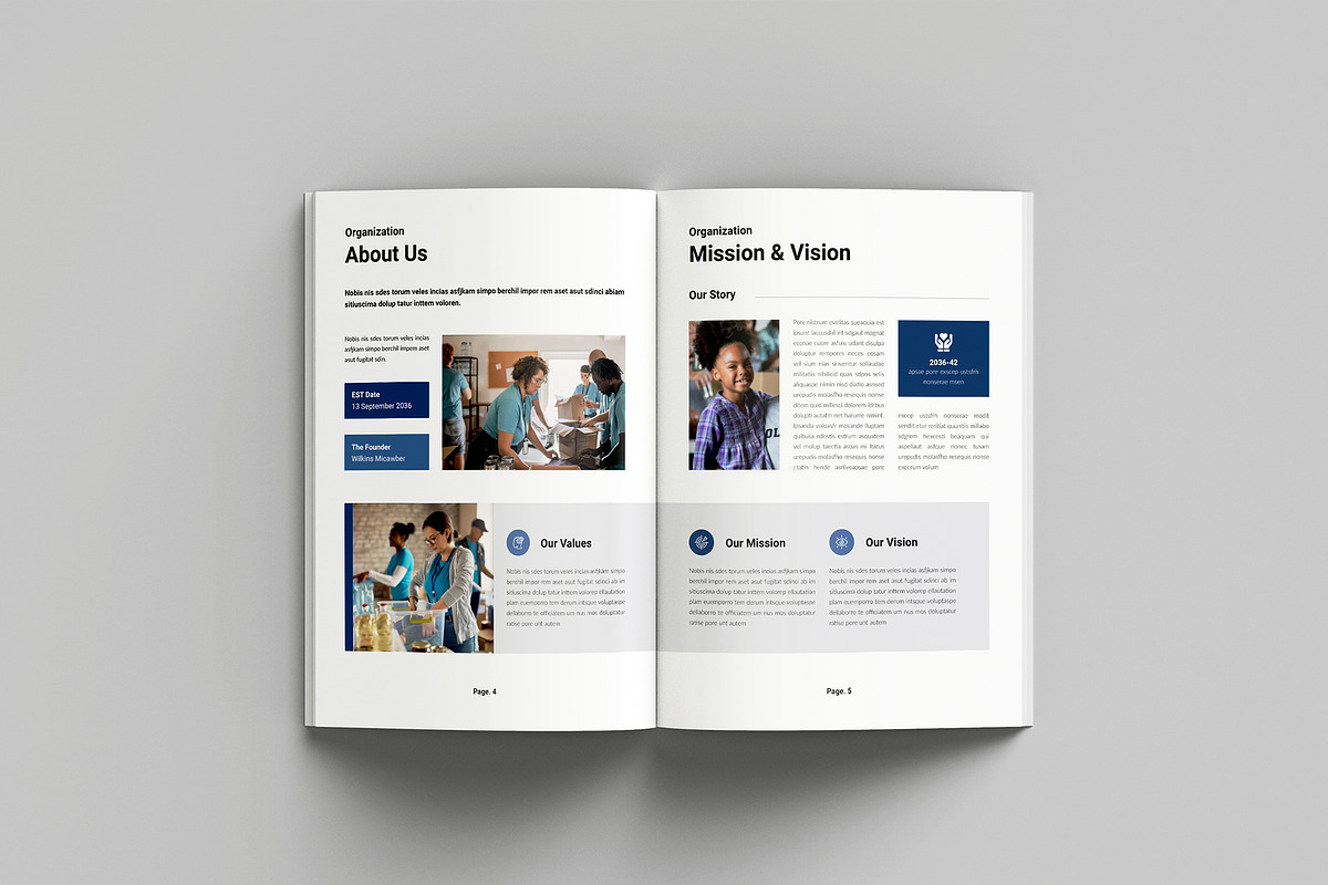Nonprofit Organization Brochure preview 3