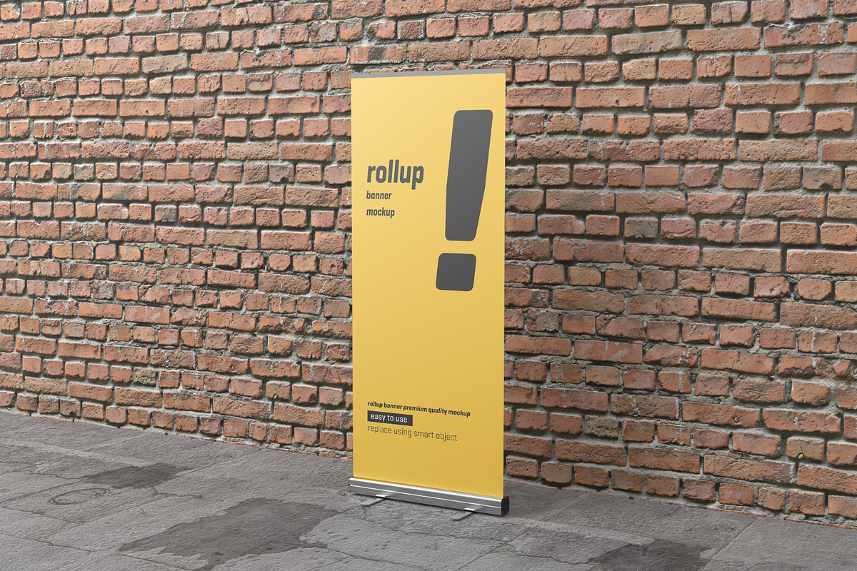 Roll Up Banner Mockup, an Advertising Mockup by Toasin Studio (Photo 23 of 23)