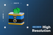 Eid Al-Fitr 3D Icon Pack, an Object 3D Model by Haps Space (Thumbnail 2 of 4)