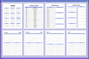 2025 Office Tasks Planner For Canva, a Stationery Template by Shumaya (Thumbnail 2 of 5)