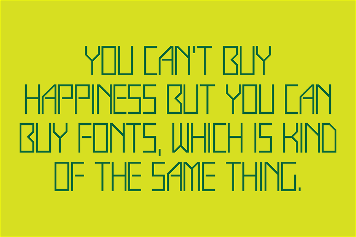 Display Exquisite Font, a Sans Serif Font by GG Design (Photo 8 of 8)