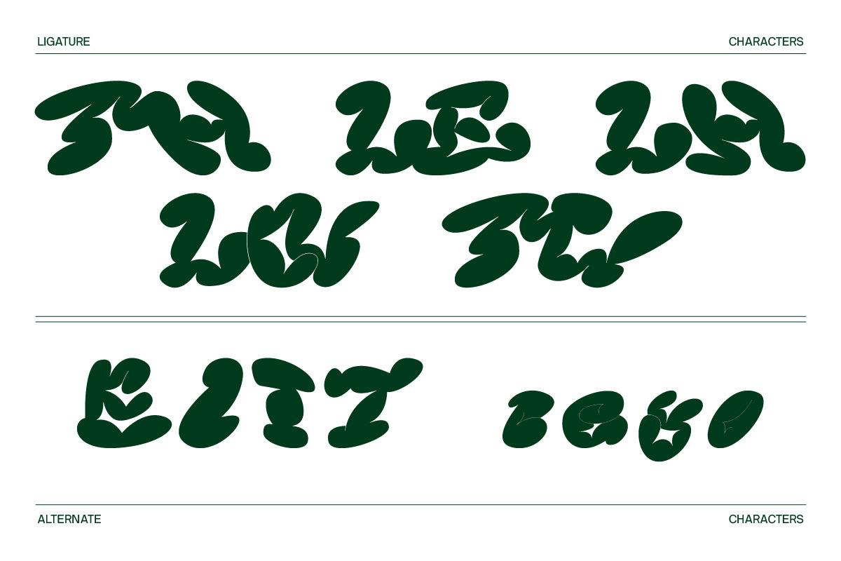 Jaliw Font | Display Typeface, a Handwritten Font by Koplexs Studio (Photo 7 of 10)
