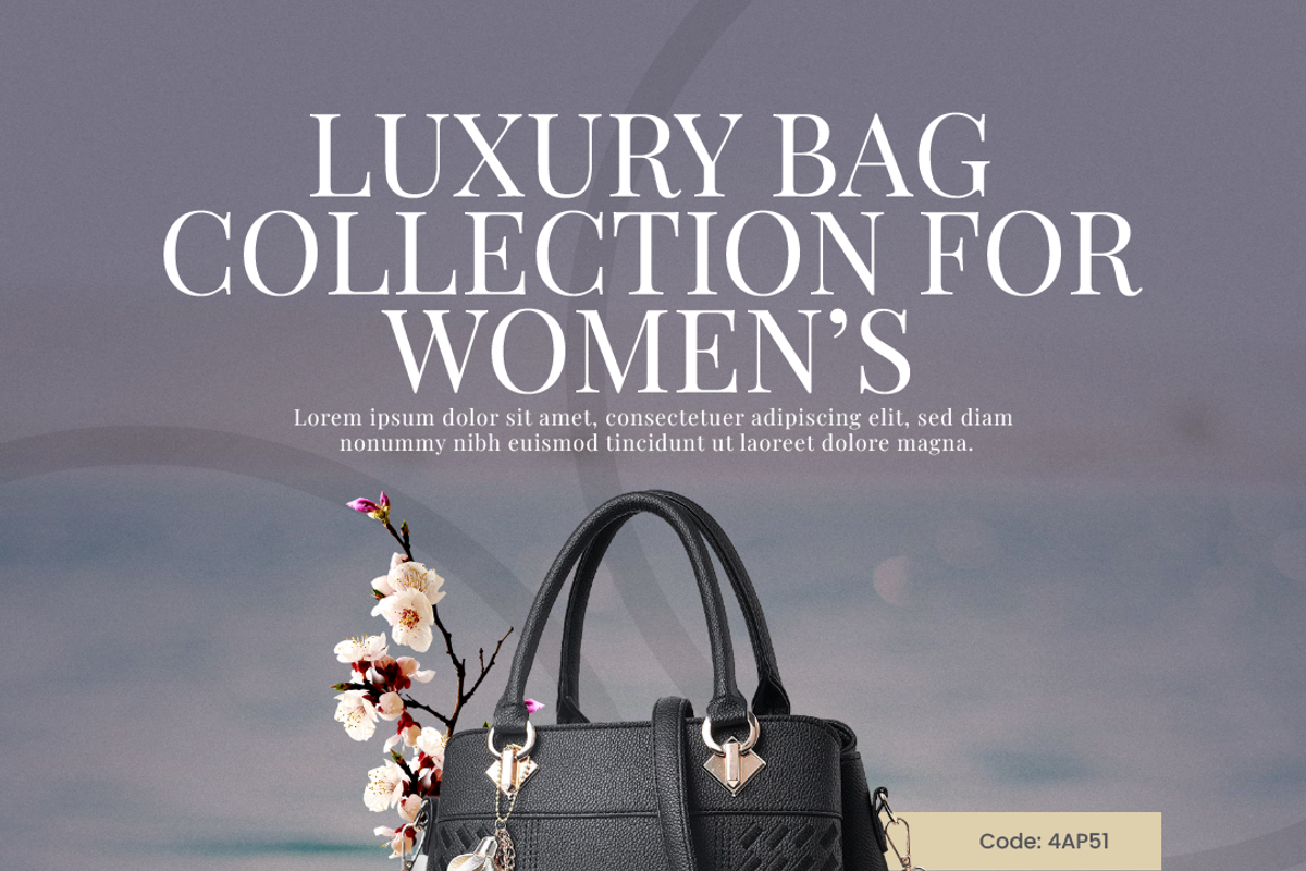 Handbag Social Media Marketing Kit, a Social Media Template by thedesignsource (Photo 6 of 8)