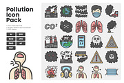 Pollution Icon Pack, a Duotone Icon by erifqizeicon (Thumbnail 2 of 3)