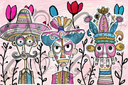 Mariachi Magic: playful Mexican, a Person Illustration by NiiiNArt (Thumbnail 7 of 8)