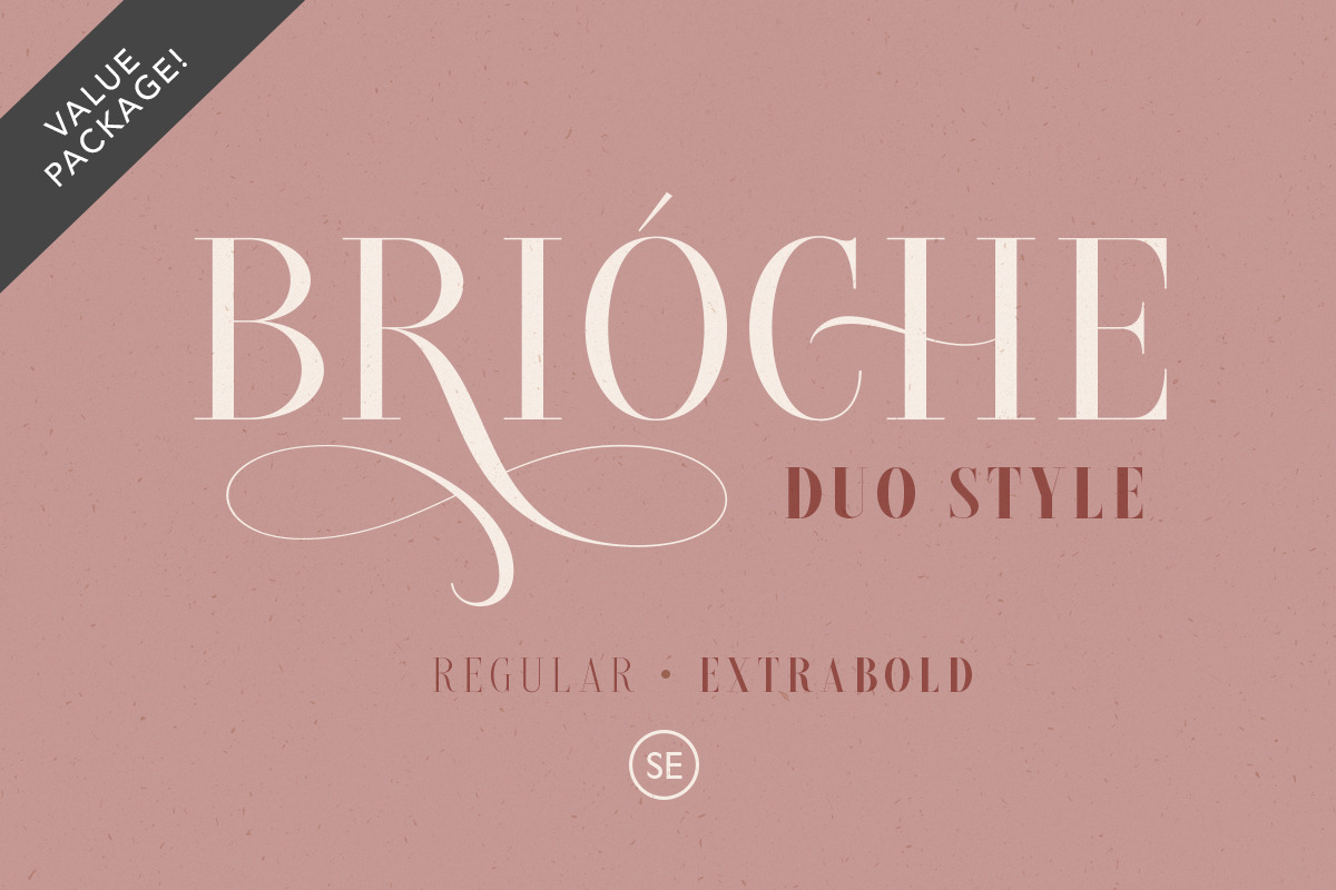 Brioche - (Regular & ExtraBold) preview 4