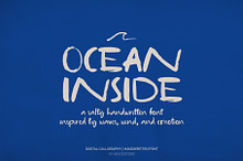 Ocean Inside Handwritten Font