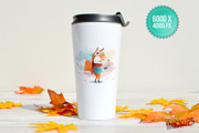 16oz Travel Mug Mockup - 1 Sided, a Cups & Container Mockup by Simply Mockups (Thumbnail 2 of 2)