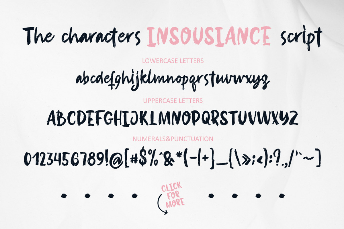 NEW! Insouciance Brush Script preview 3