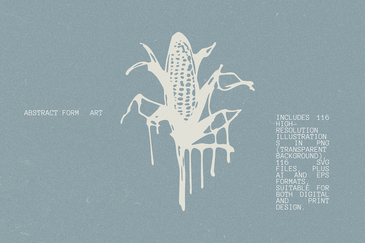 Organic Market 116 Ink Illustrations, a Food Illustration by Veyla (Photo 3 of 15)