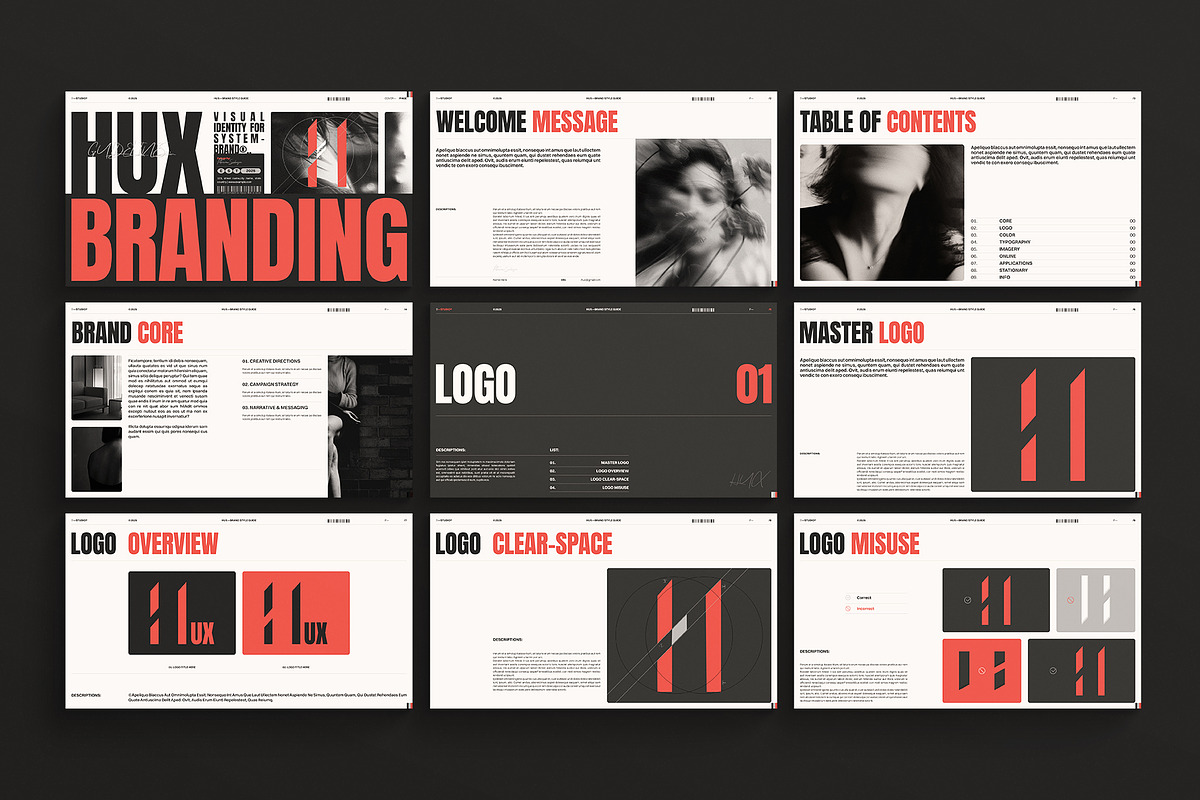Brand Guidelines Design Template, a Presentation Template by ArtisanaAura (Photo 9 of 13)