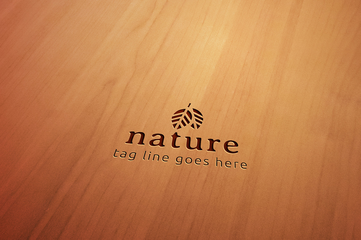 Nature Leaf Vector Logo Template, a Branding & Logo Template by GladicMonster (Photo 3 of 26)