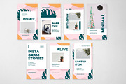 Modern Abstract Instagram Template, a Social Media Template by Medianeka (Thumbnail 2 of 3)
