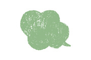 Crayon doodle speech bubble set, an Object Graphic by Elena Pimukova (Thumbnail 15 of 15)