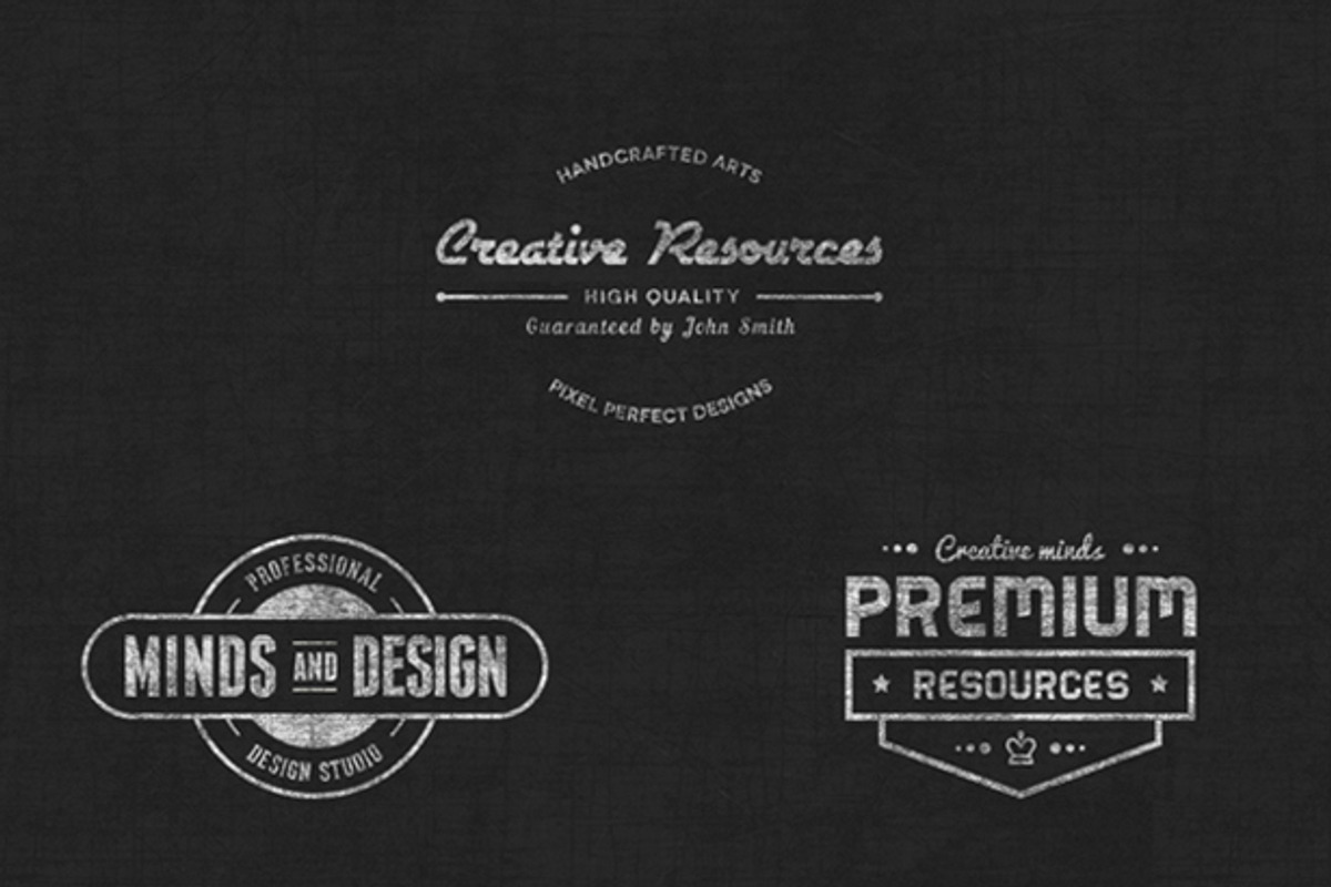 Vintage Badge Vectors, a Branding & Logo Template by vandelay