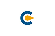 Comet Letter C Logo, a Branding & Logo Template by Mauro Bertolino (Thumbnail 1 of 4)