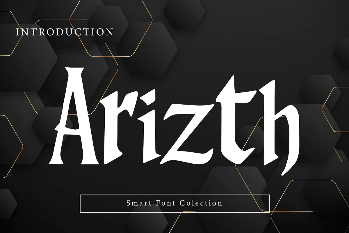 ARIZTH, a Blackletter Font by Wow Magic (Photo 3 of 3)
