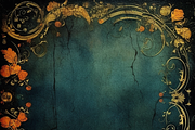 Dark Victorian Border, a Background Graphic by Printable Treasure (Thumbnail 2 of 10)