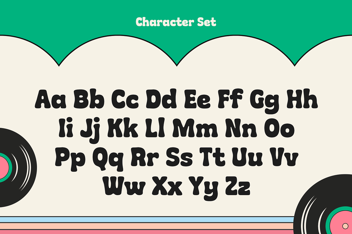 Mugfy – Wavy Squiggly Sans Font, a Sans Serif Font by Tiptop Graphic (Photo 3 of 9)
