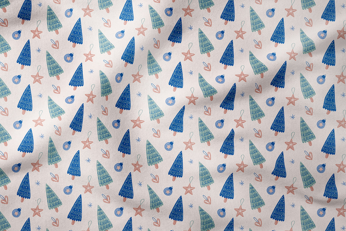 Merry & Bright Christmas Patterns, a Pattern Graphic by Tiger and Flower (Photo 8 of 9)