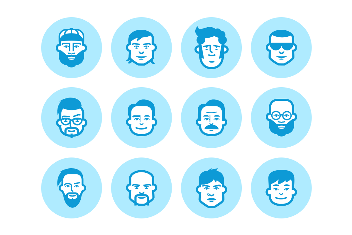 Jimi’s Avatar Icons – Male Set, an Icon by Little Jimi Shop (Photo 2 of 4)