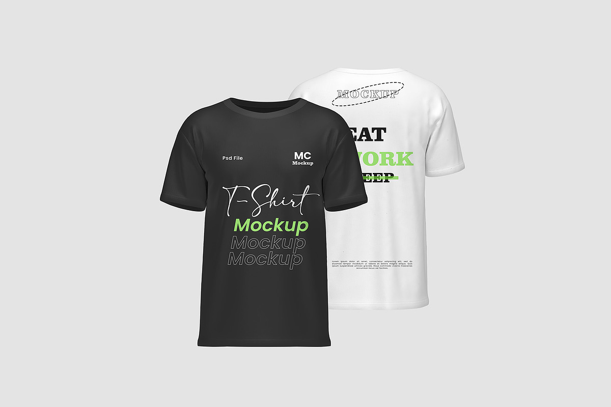 T-Shirt Mockup, a Shirt Mockup by Graphicbars (Photo 2 of 6)