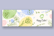 Easter Greeting Templates, a Card Template by Vector beauty (Thumbnail 3 of 3)