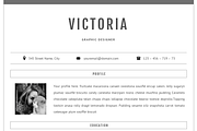 Professional CV Resume Template, a Resume Template by GResume (Thumbnail 6 of 7)