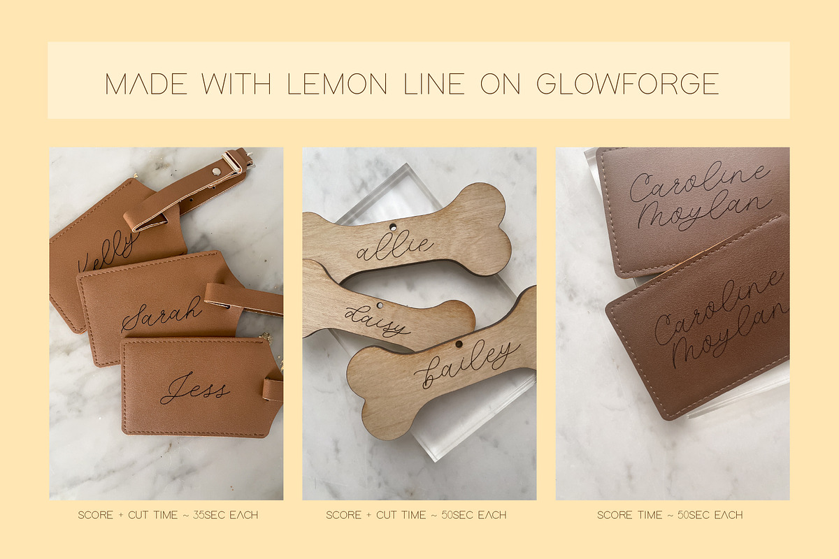 Lemon Line Single Line Font, a Font by Design by Laney (Photo 7 of 14)