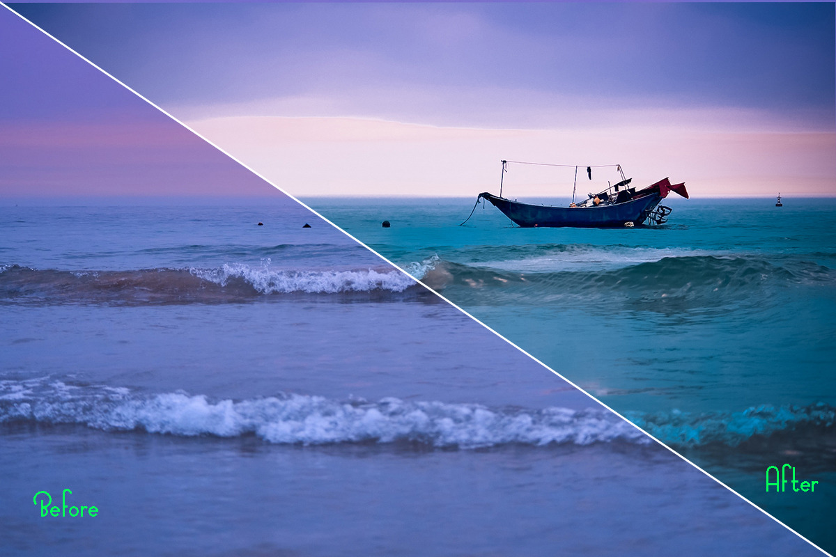 Landscape Photoshop Actions Bundle, an Action Add-On by ARTNEST (Photo 5 of 15)