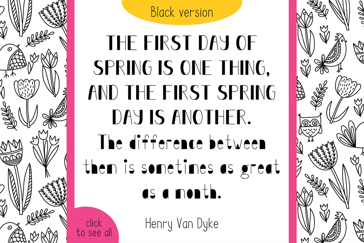 Tulip Font Family preview 4