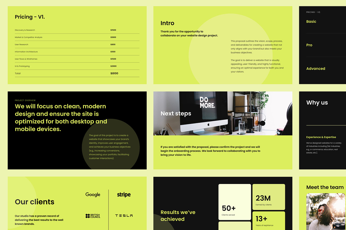 Proposal Deck Template, a Presentation Template by AE.design (Photo 6 of 8)