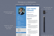 Airline Pilot Resume Template canva, a Resume Template by Climbwithelevator (Thumbnail 2 of 7)