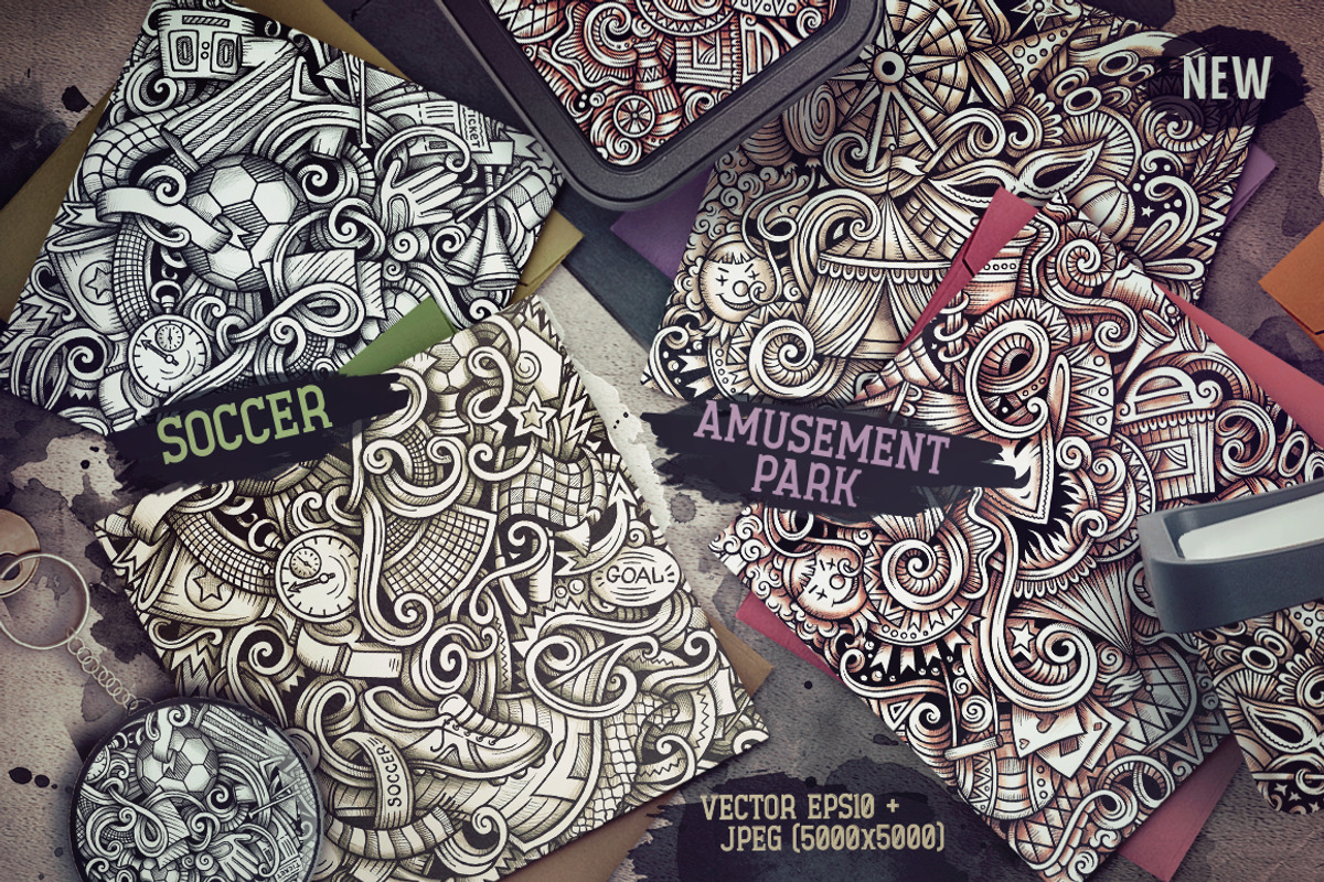 -75% Big Graphics Patterns Bundle #1, a Pattern Graphic by BALABOLKA (Photo 3 of 12)