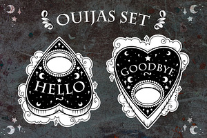 Ouija Planchette - Occult Set