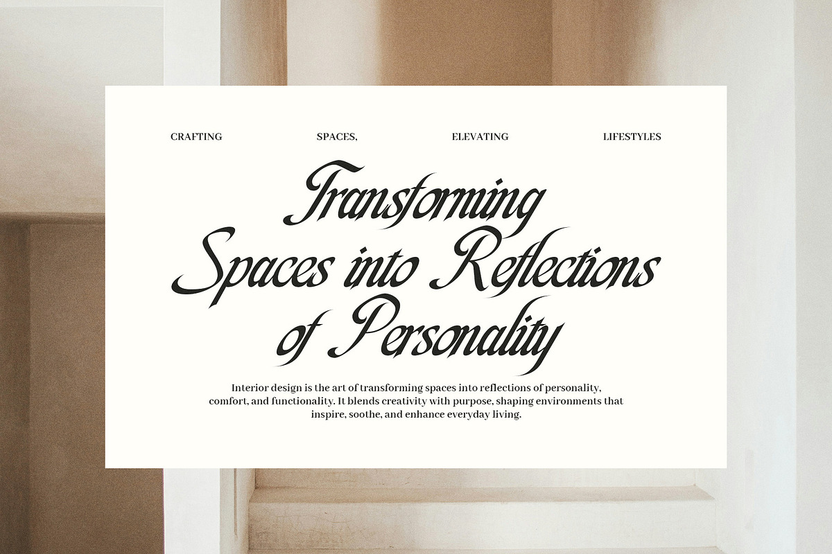 Berlina Elegant Script Font, a Script Font by Elegant Font (Photo 7 of 8)