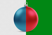 Christmas ball mockup. PSD mockup., a Product Mockup by NatalyaZelenova (Thumbnail 2 of 4)