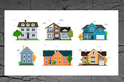 Houses, a Decorative Illustration by DOBROGRAPH (Thumbnail 4 of 6)