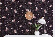 doodle flowers colorful, a Pattern Graphic by AAN Seamless Shop (Thumbnail 3 of 3)