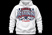 Vintage Hockey Quinn Ice Warriors, an Object Graphic by Artivon (Thumbnail 1 of 3)