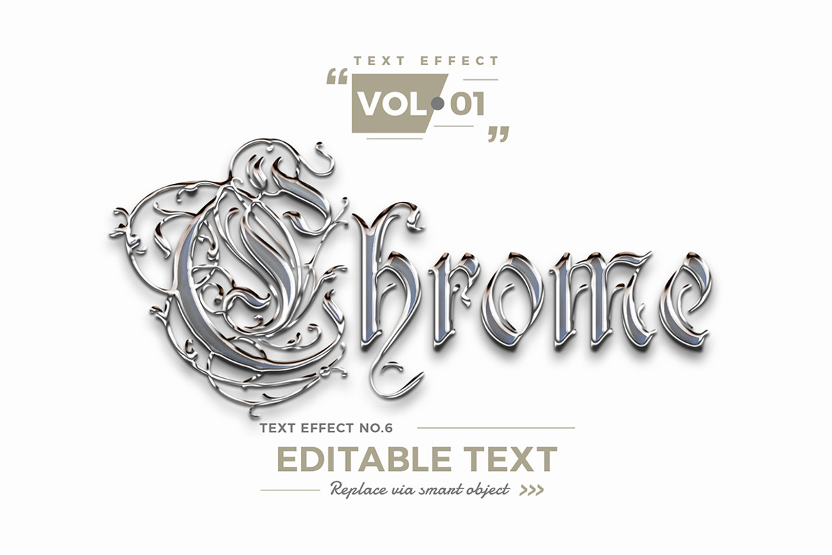 Photoshop Text Effects Volume 1, a Layer Style Add-On by Marvel (Photo 8 of 10)